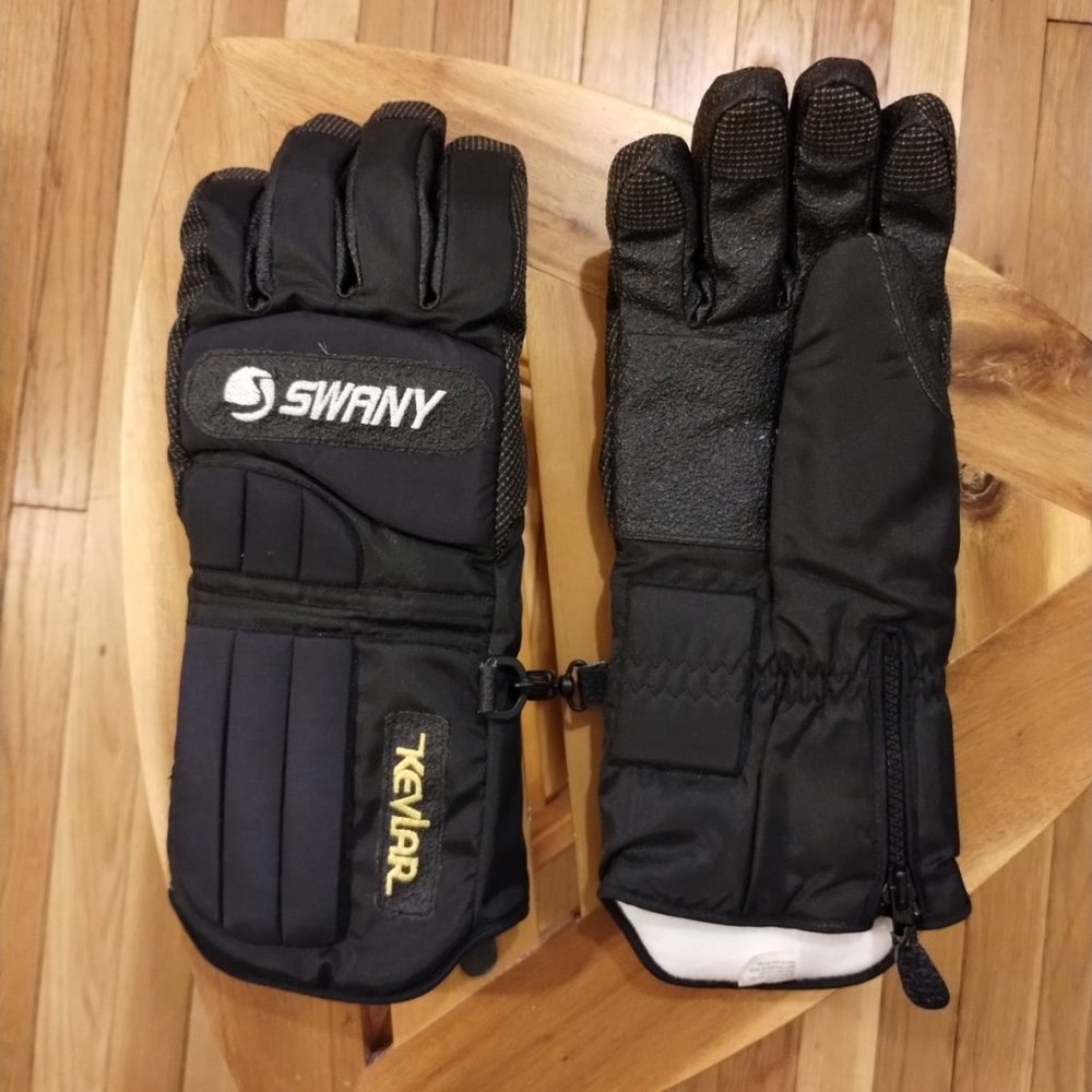 Swany Kevlar Gloves Black  Men Size M